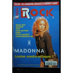 Rock Style n° 25  COVER MADONNA + 5 p. - Louise contre-attaque  - 1998 07