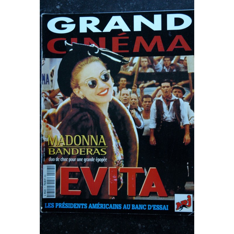 GRAND CINEMA 7 MADONNA BANDERAS DUO DE CHOC EVITA 1998