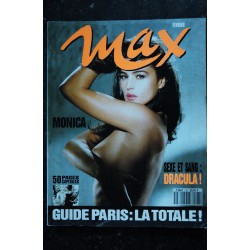 MAX 043 FEVRIER 1993 COVER MONICA BELLUCCI DRACULA ANNE PARILLAUD 1993