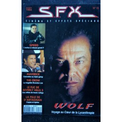 SFX  15  WOLF - Speed - Maverick - The Crow - La fille de d'Artagnan - 48 pages - 1994 08