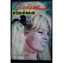 Jeunesse Cinéma  53  Brigitte Bardot JP Cassel F Dorléac M Morgan M Le Royer Romy Schneider Y Montand Kim Novak  - 1962 04