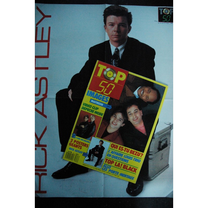 TOP 50 107 1988   IMAGES MAITRESSE RICK ASTLEY DEPECHE MODE PORTE MENTAUX