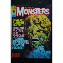 Famous MONSTERS  n° 169 - Alien on Earth - Fabulous Fantasy film Forecast - HarryHausen's next animation - 68 p. - nov. 1980