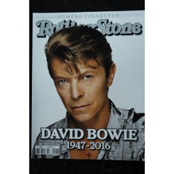 ROLLING STONE L 18588 28 David BOWIE 1947 - 2016 - Ziggy - Iggy - Apocalypse Glam - 100 p. -  2016 01