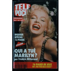 TELE POCHE 1381 Marilyn MONROE Cover + 13 p. - Petit format - 27 juillet 1992