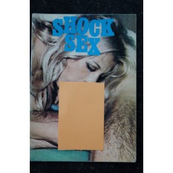 SHOCK SEX - Revue Super Hard Vintage Photo  Adultes - 1970 -  28 pages