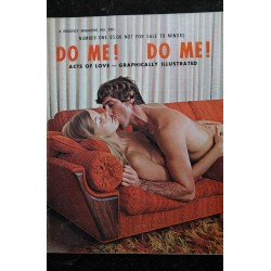 DO ME !  DO ME !  number One  - 1970 env. - Rare -  A Regency Magazine - Erotic - ADULTS ONLY