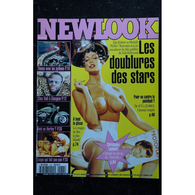 NEWLOOK 138 HARLEY SAEKI DORIS KLOSTER JOHN RUTTER SEXY LE JAPON TRES INTIME 95