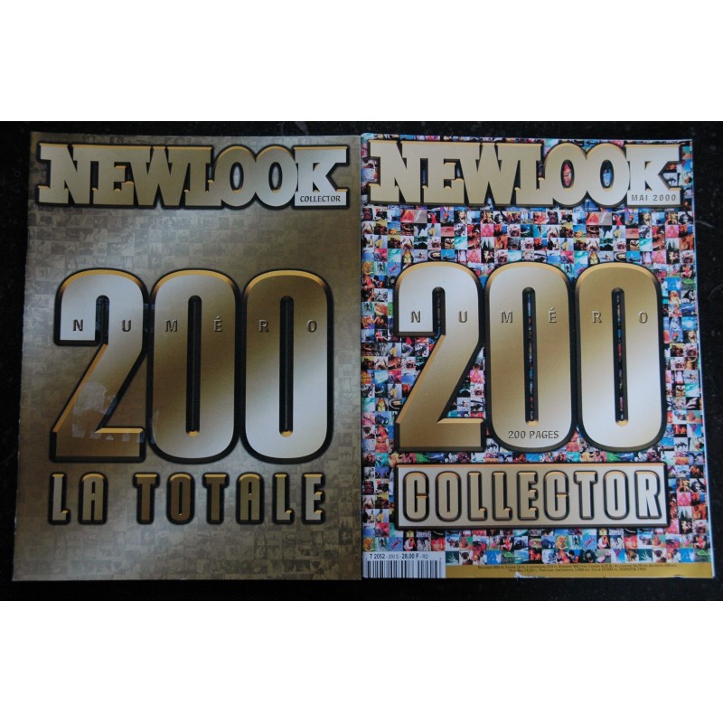 NEWLOOK 200 NUMERO COLLECTOR 200 PAGES ANITA DARK ENTIEREMENT NUE HOT MAI 2000