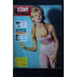 Cinémonde n° 1400   6 juin 1961 Brigitte Bardot cover + 2 p. - Marlon Brando - Eddie Constantine - Pierre Brasseur - 36 pages