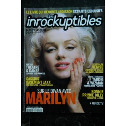 LES INROCKUPTIBLES n° 564  * 2006 *  Marilyn Monroe cover + 8 pages