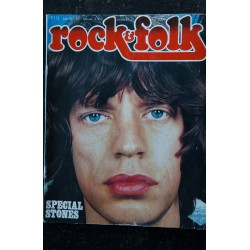ROCK & FOLK 113 JUIN 1976 COVER MICK JAGGER SPECIAL ROLLING STONES