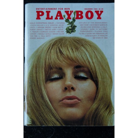 PLAYBOY US 1969 12  DECEMBER GALA CHRISTMAS GLORIA ROOT THE GIRLS OF HAIR SEX STARS 69