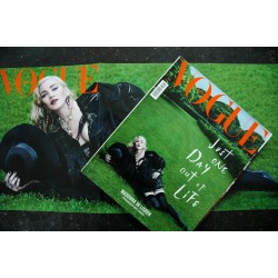 VOGUE ITALIA 816 AGOSTO 2018 COVER MADONNA JUST ONE DAY OUT OF LIFE MADONNA IN LISBON PHOTOGRAPHED MERT & MARCUS + POSTER