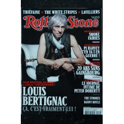 ROLLING STONE 31 AVRIL 2011 COVER THE STROKES THE CLASH ANNA CALVI THE KILLS JAMES ELLROY