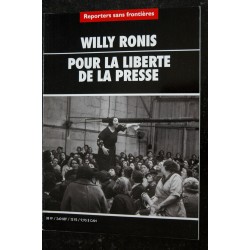 REPORTERS SANS FRONTIERES 2001 WILLIAM KLEIN POUR LA LIBERTE DE LA PRESSE