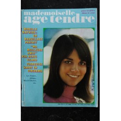 mademoiselle age tendre n°  24 1966 10 Chantal Goya Les Stones Johnny Françoise Hardy Mireille Mathieu Hervé Vilard