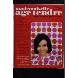 mademoiselle age tendre n°   2  1964 12  Françoise Hardy Michèle Torr Mike Marshall Steve Mac Queen Johnny