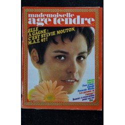 mademoiselle age tendre n°  32  1967 06 Cover Sylvie Mouton Adamo Claude François Sheila Mireille Mathieu Tom Jones