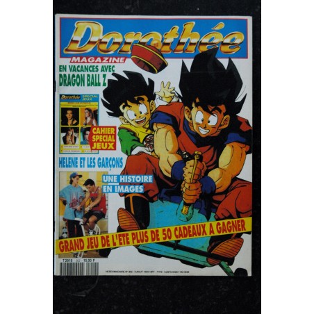 Dorothée Magazine 202 - Hélène et les garçons  DRAGONBALL Z  Nicky Larson  - Poster  - 3 aout 1993