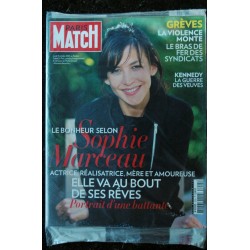 PARIS MATCH n° 3205  21 oct. 2010 SOPHIE MARCEAU va au bout de ses rêves - Kennedy la guerre des veuves