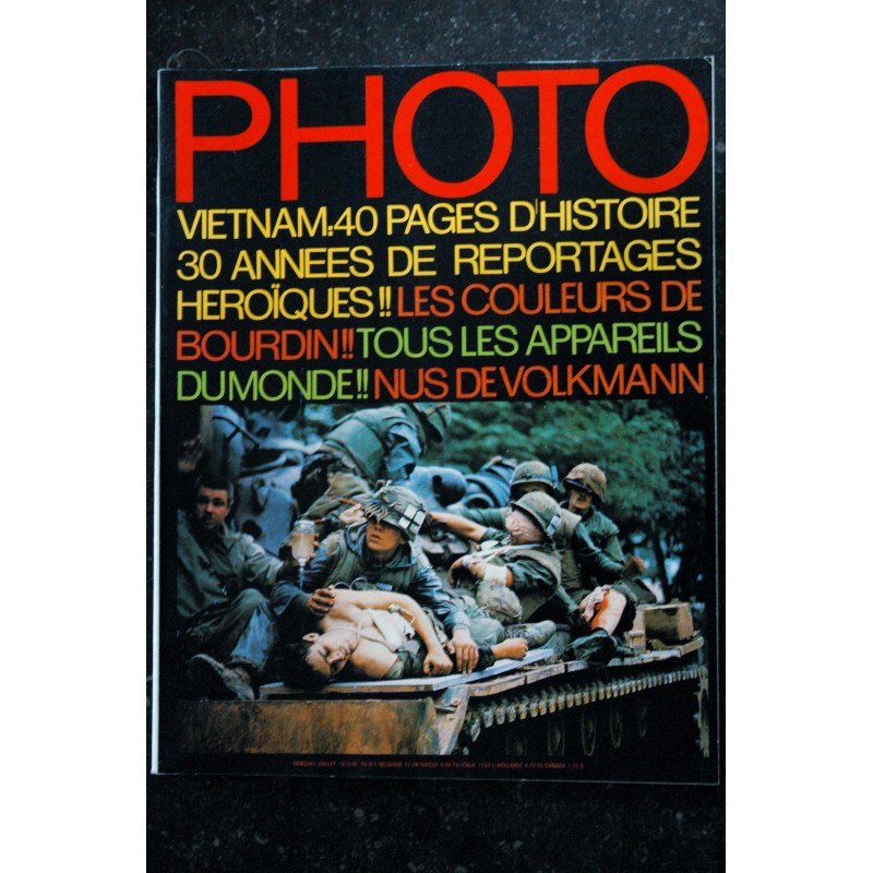 PHOTO 94 SPECIAL VIETNAM 40 PAGES HISTOIRE 30 ANS BOURDIN NUS VOLKMANN EROTISME