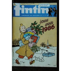 LE JOURNAL DE TINTIN 44 31 OCTOBRE 1957 COUVERTURE TINTIN HERGE COCCINELLE VOLKSWAGEN