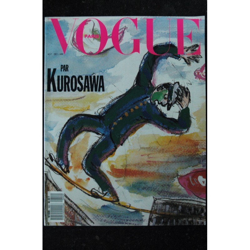 VOGUE  692 1988 12 - Kurosawa - Noguchi - Yves Saint Laurent - Tucker & Coppola - Estée Lauder - 380 pages