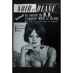 NOIR ET BLANC  878  * 29 décembre 1961  *    Brigitte Bardot - Le secret de B.B. s'appelle Noir et Blanc