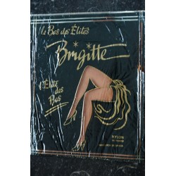 Brigitte - Le Bas des Elites - LElite des Bas - Véritable bas nyulon Vintage
