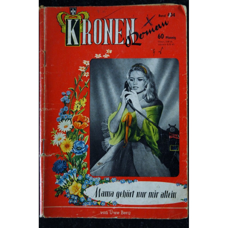 Kronen Roman 404 Brigitte Bardot  - Rare -