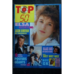 TOP 50 192 1989 LES 5 ANS DU TOP 50  POSTER MADONNA GOLDMAN