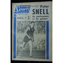 Sports Olympiques  n° 23  - 1964 10 - Peter SNELL - la puissance et la gloire - Spécial n° 3