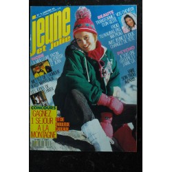 JEUNE ET JOLIE    8 * 1988 01 * Petits dessous - Porter le jean - jupes d'hiver - Faire son trou à Paris - Marc Lavoine
