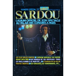 Salut ! Numéro Spécial Hors-Série SARDOU  Poster Géant 1978