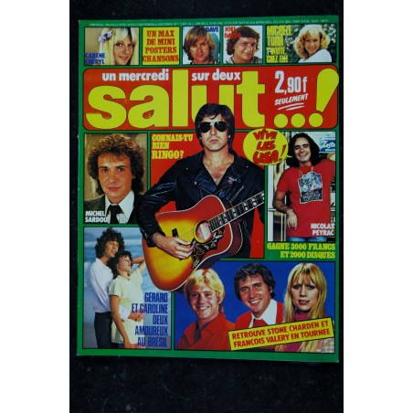 Salut ! 1977 11 - 31 SHEILA Eddy Mitchell Shake ABBA Sylvie Mick Jagger M Laforet