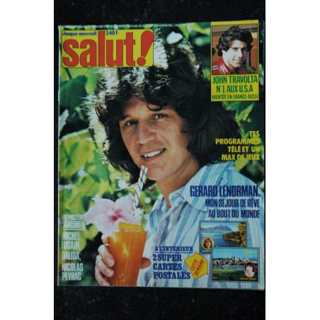 Salut ! 1978 04 -  50 Sardou Johnny Sylvie Lavil Duteil Rod Stewart F Valéry