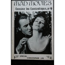 Ciné Fantastique MAD MOVIES  n°  9  1974 10  Fac-Similé - Spécial Christopher Lee -