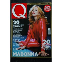 Q 241 COVER MADONNA THE 80s ISSUE FEATURING HER VIRGIN YEARS THE FULL STORY 2006