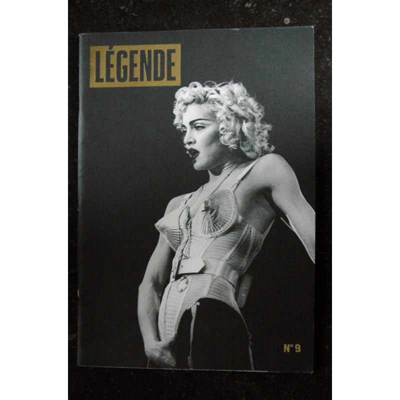 LEGENDE N° 9 Septembre 2002 Spécial MADONNA 96 pages Grand format