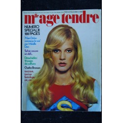 mademoiselle age tendre n°  72 1970 11  Sylvie Vartan cover + 6 p. Bronson Delon Darc - 16 pages de coiffures