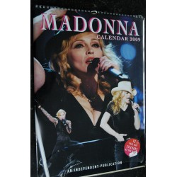 MADONNA CALENDAR CALENDRIER 2008 AN INDEPENDENT PUBLICATION