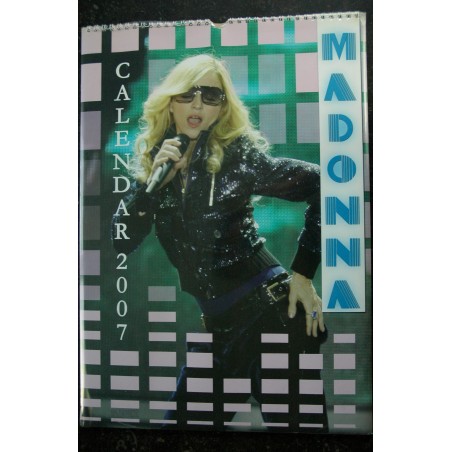 MADONNA CALENDAR CALENDRIER 2008 AN INDEPENDENT PUBLICATION