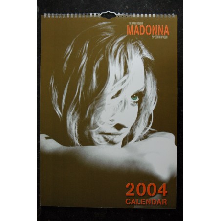 MADONNA CALENDAR CALENDRIER 2004 UNOFFICIAL SOTINI