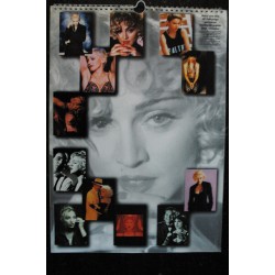 MADONNA CALENDAR CALENDRIER 1996 DANILO ROCK EXPRESS