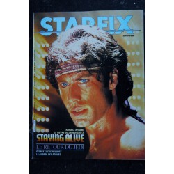 STARFIX 009 1983 COVER JOHN TRAVOLTA + POSTER STAYING ALIVE LE RETOUR DU JEDI GEORGE LUCAS RACONTE LA GUERRE DES ETOILES