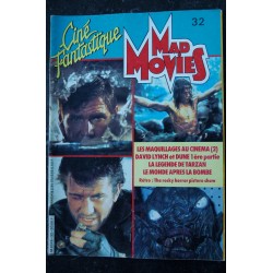 Ciné Fantastique MAD MOVIES  n° 32  * 1984 *  Maquillages  David LYNCH DUNE  La légende de Tarzan Rocky Horror picture show