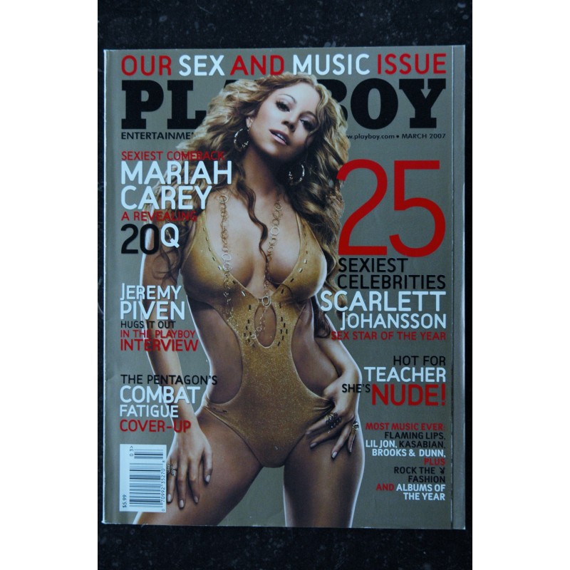 PLAYBOY US 2007 03 INTERVIEW BILL MAHER WWE DIVA ASHLEY MASSARO GIULIANA MARINO THE WILD WORLD OF PLAYBOY