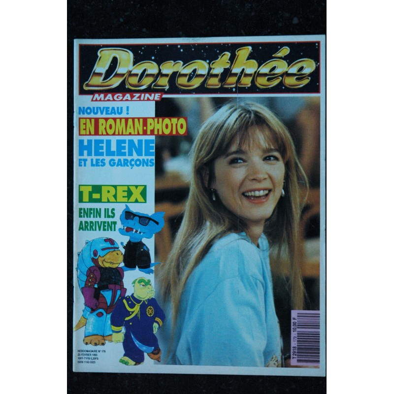 Dorothée Magazine 179 - HELENE ET LES GARCONS T-REX 66 CHUMP AV - Posters  - 20 février 1993