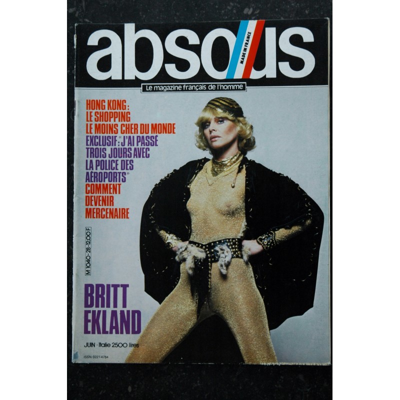 ABSOUS 28 JUIN 1981 INTERVIEW GENE WILDER BRITT EKLAND ROY BREWINGTON ROY BREWINGTON LESLIE TURTLE